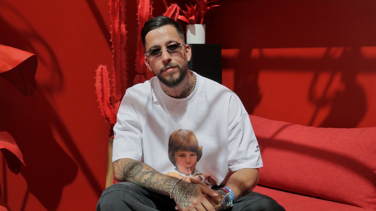 Mahmut Orhan attends YouTube Backstage Studio during Weekend 1 of Coachella 2026 at Empire Polo Club, California, U.S., April 11, 2026. (Getty Images Photo)