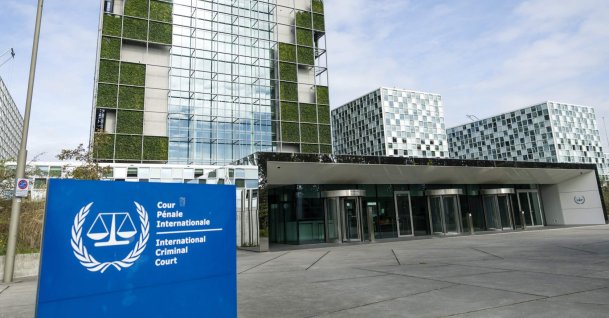 A view of the International Criminal Court (ICC) in The Hague, Sept. 23, 2026. (AFP Photo)