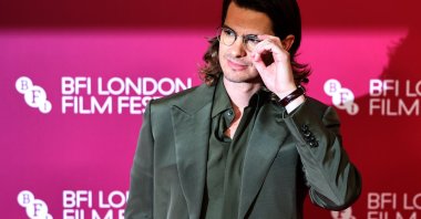 British actor Andrew Garfield attends the screening of “Artificial” at the BFI London Film Festival 2026, London, Britain, Oct. 11, 2026. (EPA Photo)