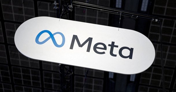 The logo of Meta is seen during the Viva Technology conference dedicated to innovation and startups at Porte de Versailles exhibition center in Paris, France, June 12, 2025. (Reuters Photo)