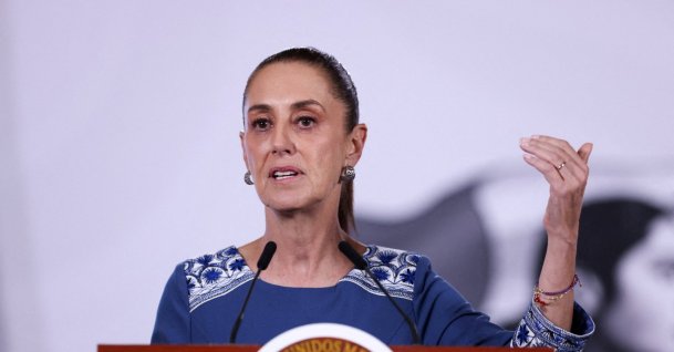 Mexico's President Claudia Sheinbaum speaks during her daily conference in Mexico City, Mexico, May 29, 2026. (Reuters File Photo)