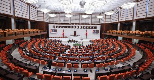 A view of the Turkish Parliament, Ankara, Türkiye, Oct. 13, 2026. (AA Photo)