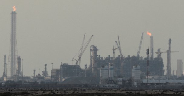 QatarEnergy's liquefied natural gas (LNG) production facilities in Ras Laffan Industrial City, Qatar, March 2, 2026. (Reuters Photo)