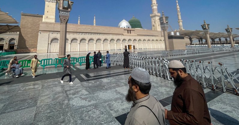 General view of the Prophet's Mosque in Medina, Saudi Arabia, Oct. 25, 2023. (Getty Images Photo)