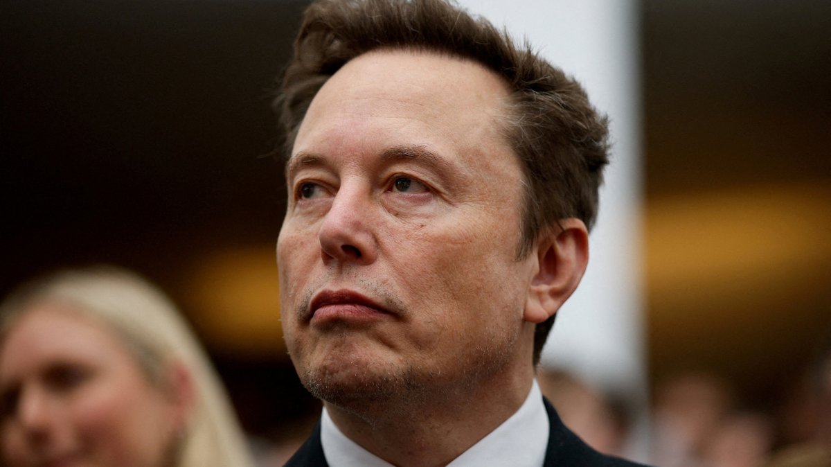 Tesla CEO Elon Musk attends the "A New Golden Age" summit at the U.S. Institute of Peace, renamed The Donald J. Trump Institute of Peace by the Trump administration, Washington, U.S., Oct. 8, 2026. (Reuters Photo)