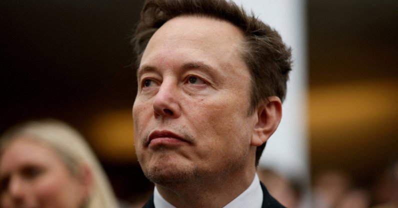 Tesla CEO Elon Musk attends the "A New Golden Age" summit at the U.S. Institute of Peace, renamed The Donald J. Trump Institute of Peace by the Trump administration, Washington, U.S., Oct. 8, 2026. (Reuters Photo)