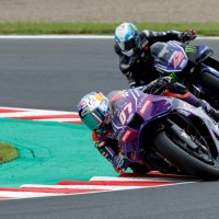 Prima Pramac Yamaha's Toprak Razgatlioglu in action during the Japanese Grand Prix race at Twin Ring Motegi, Motegi, Japan, Oct. 4, 2026. (Reuters Photo)