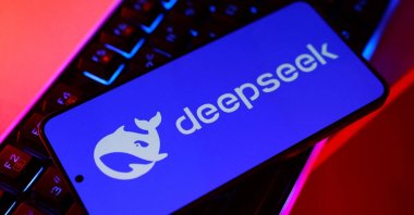 The Deepseek logo in this illustration, Jan. 29, 2025. 
