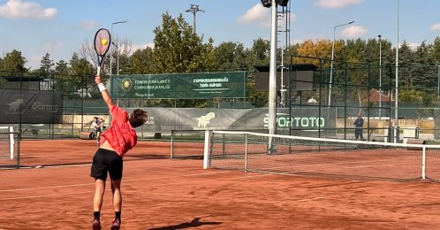 The second Presidential Tennis Cup, organized by the Turkish Tennis Federation under the auspices of the Turkish presidency, gets underway with an opening ceremony at the TTF Ankara Training Center, Ankara, Türkiye, Oct. 19, 2026. (DHA Photo)