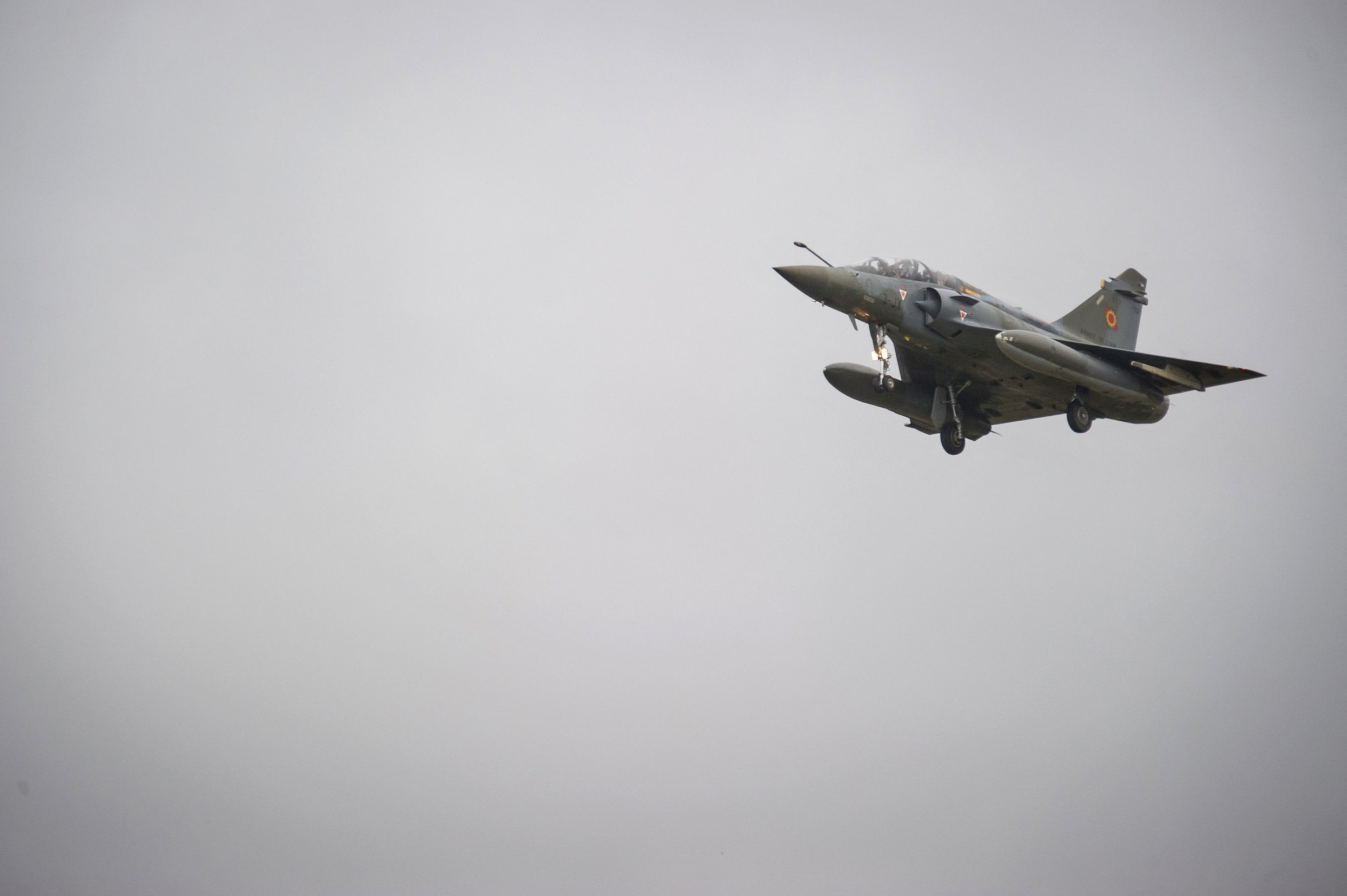 French Mirage 2000D fighter jet crash kills 1 crew, another missing