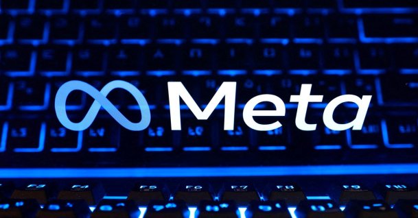 Meta logo and a keyboard in this illustration. Oct. 19, 2026. (Reuters File Photo)
