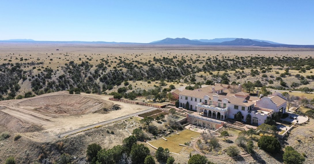 Jeffrey Epstein's Zorro Ranch outside of Santa Fe, New Mexico, March 8, 2026. (AFP File Photo)