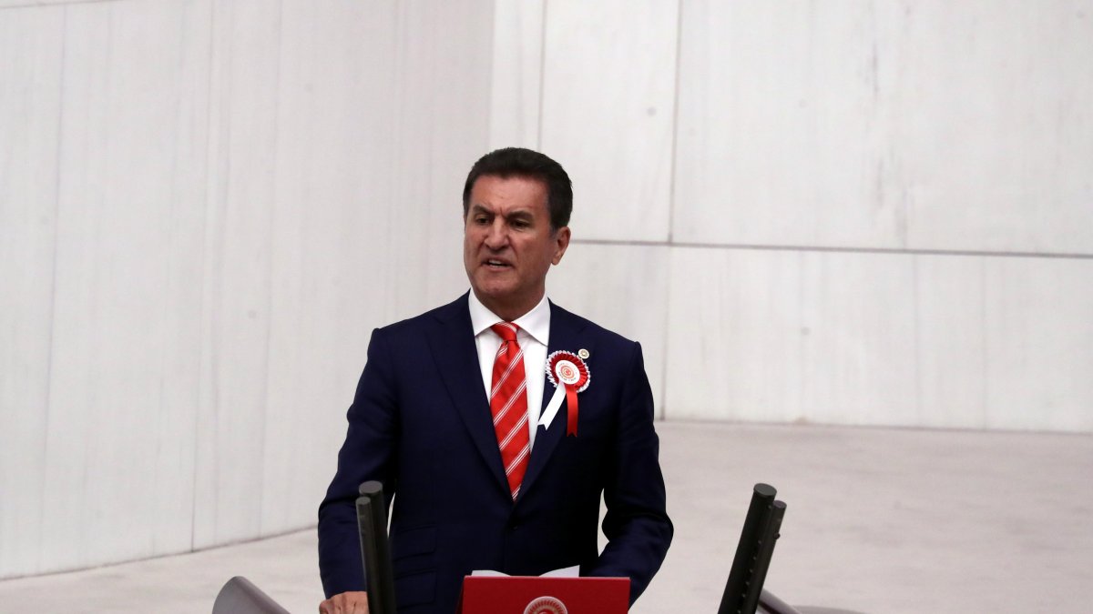 Mustafa Sarıgül addresses Parliament, Ankara, Türkiye, June 2, 2023. (Photo by Ali Ekeyılmaz)