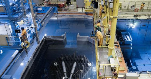 Decommissioned Krümmel nuclear power plant in Schleswig-Holstein, Germany, Oct. 2, 2026. (AFP File Photo)