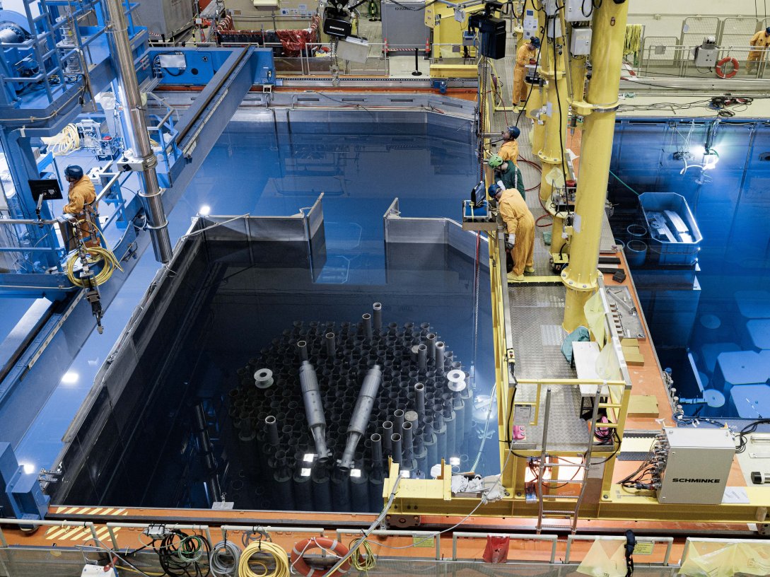 Decommissioned Krümmel nuclear power plant in Schleswig-Holstein, Germany, Oct. 2, 2026. (AFP File Photo)