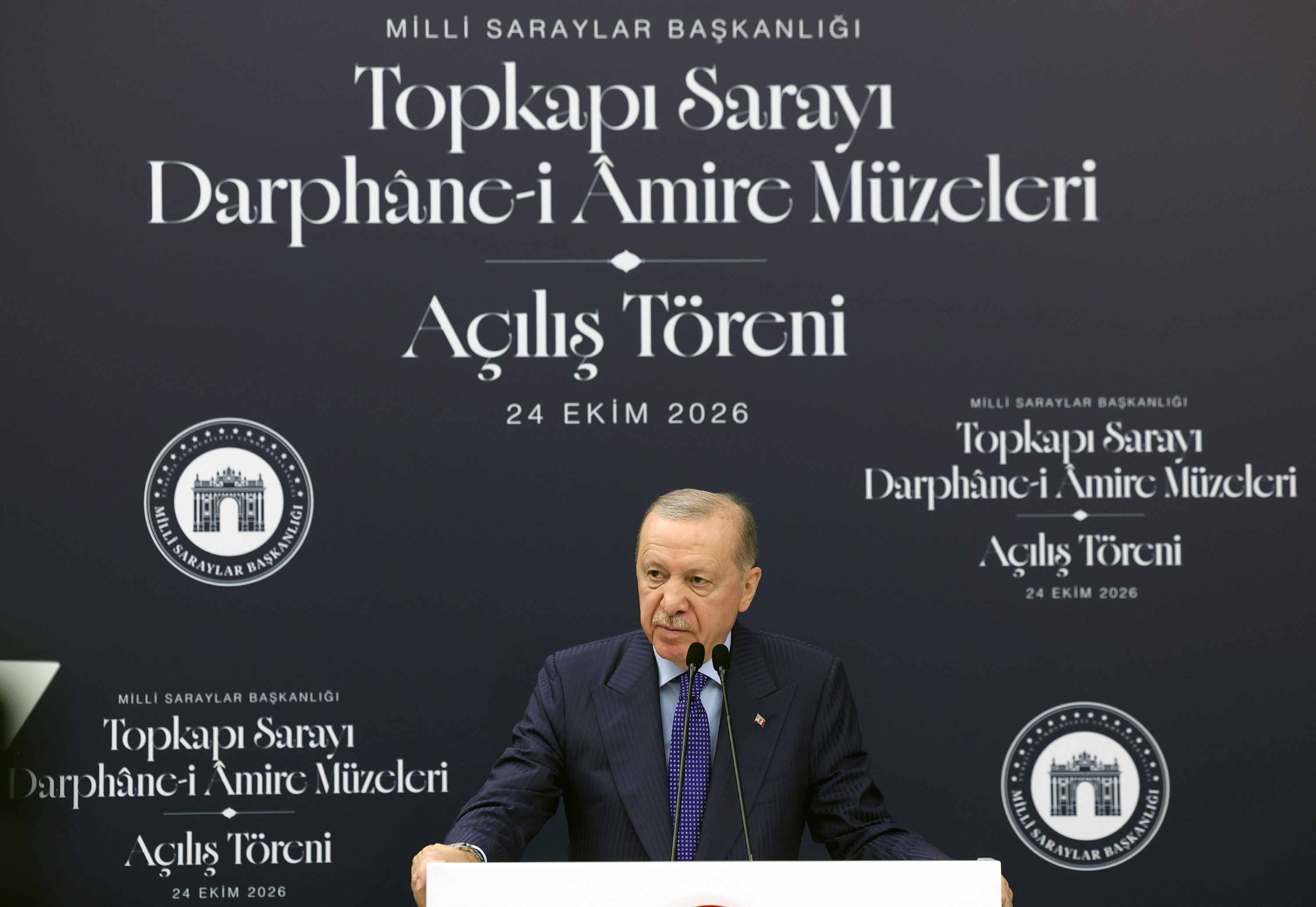 Erdoğan hails Türkiye’s heritage as Topkapı opens 5 museums