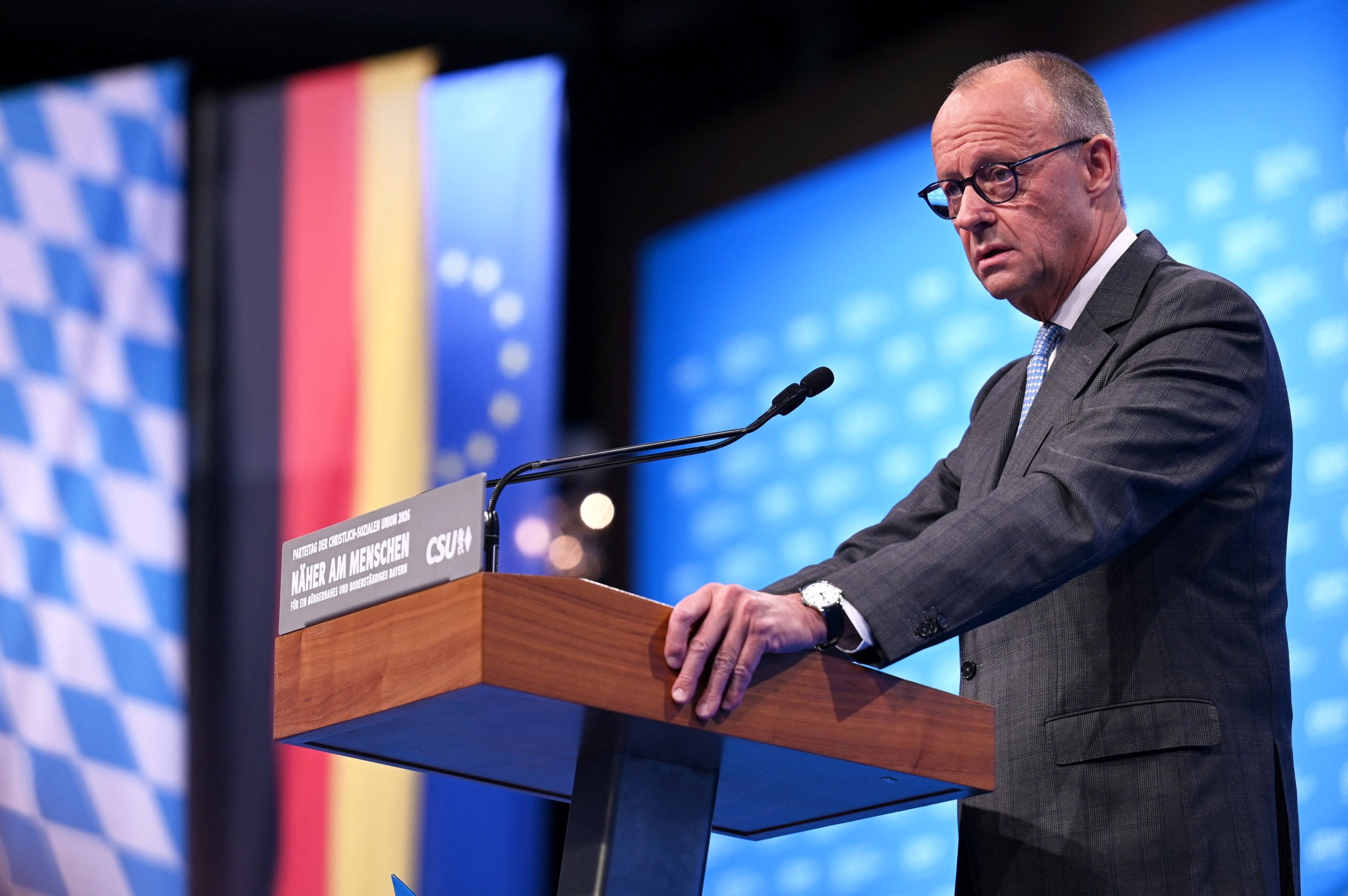 Merz warns of threat from Russia amid Germany's political turmoil