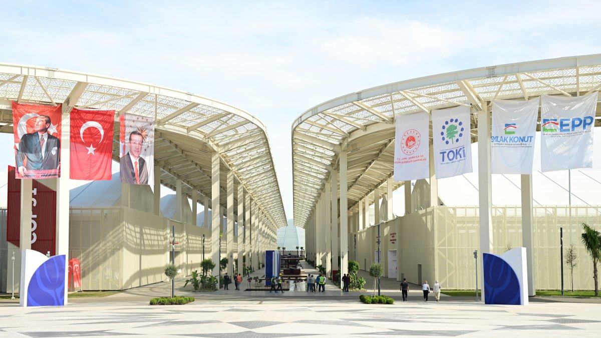 The Antalya Expo Center, which will host the 31st United Nations Climate Change Conference (COP31), Antalya, Türkiye, Oct. 22, 2026. (AA Photo)
