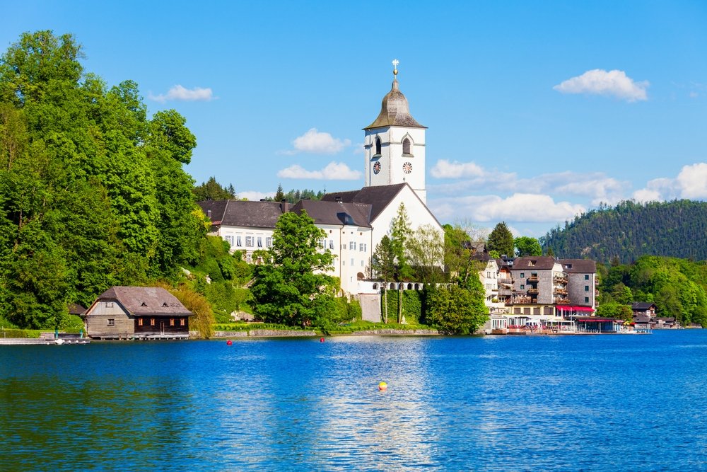 The St. Wolfgang catholic church (