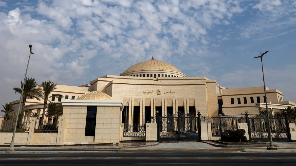 The Egyptian Parliament building in the New Administrative Capital (NAC), east of Cairo, Egypt, Oct. 26, 2026. (Reuters Photo)