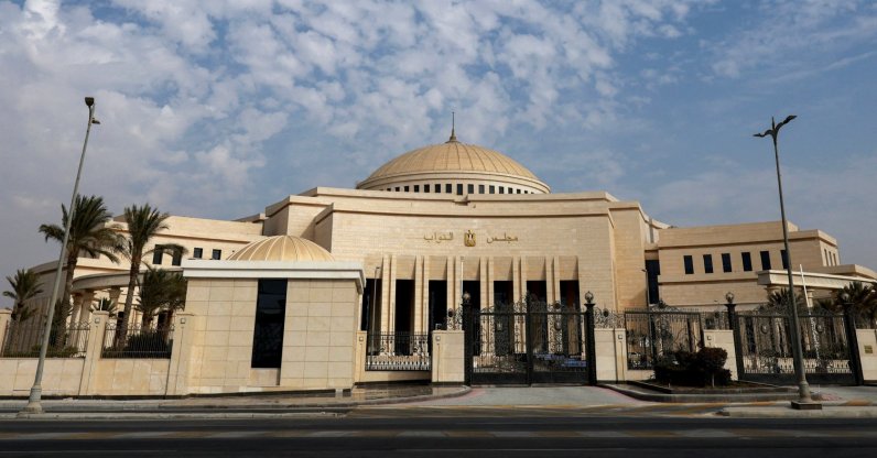 The Egyptian Parliament building in the New Administrative Capital (NAC), east of Cairo, Egypt, Oct. 26, 2026. (Reuters Photo)