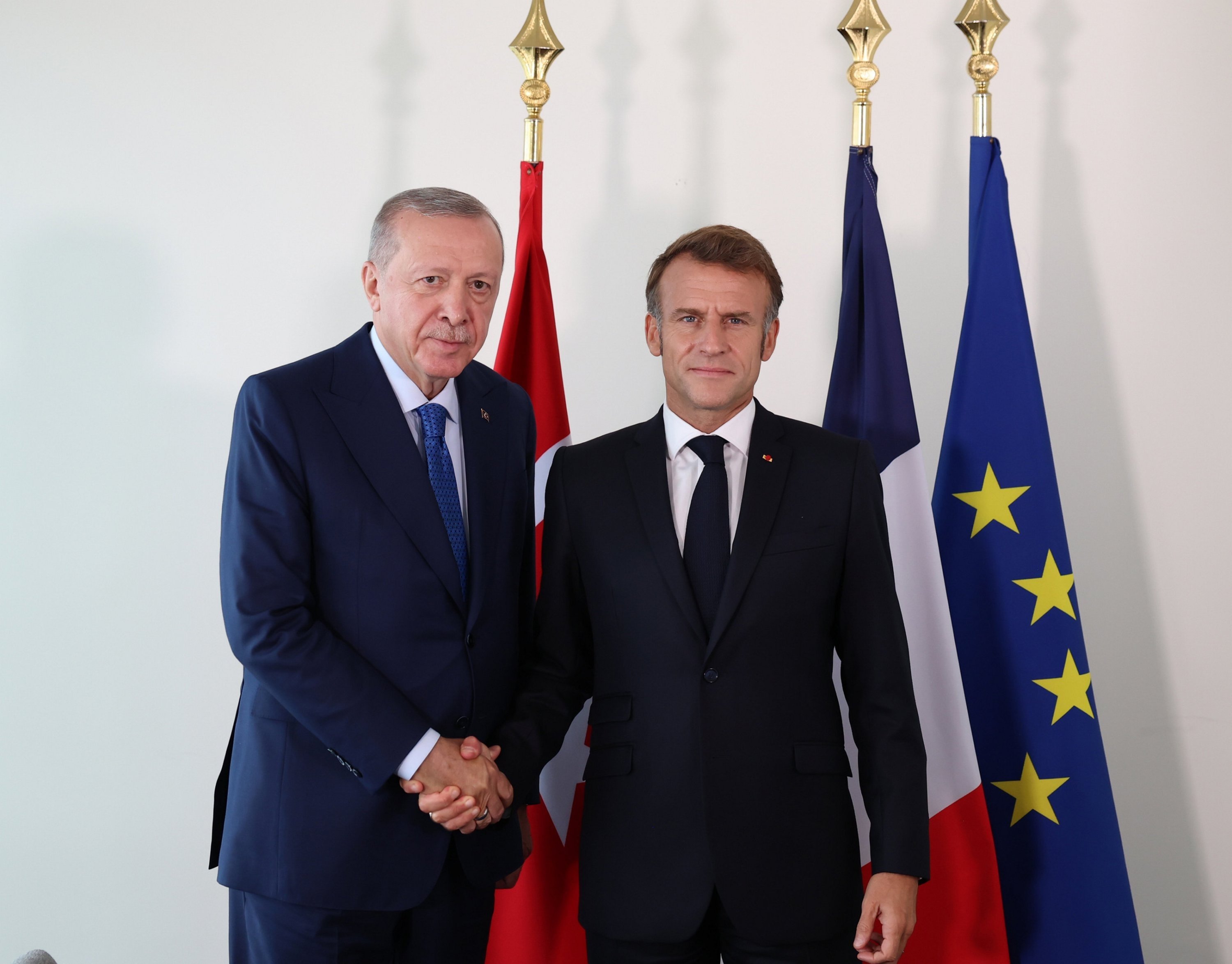 Erdoğan, Macron discuss UN leadership, bilateral ties in call