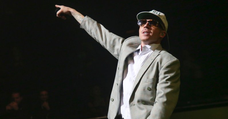 Macklemore performs at Austin City Limits Live during the South by Southwest Music Festival in Austin, Texas, U.S., March 17, 2023. (AP File Photo)