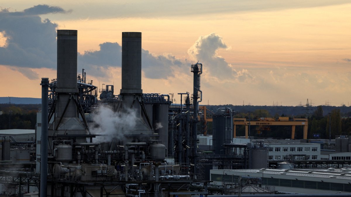 A general view of the BASF chemical company in Schwarzheide, Germany, Nov. 1, 2022. (Reuters Photo)