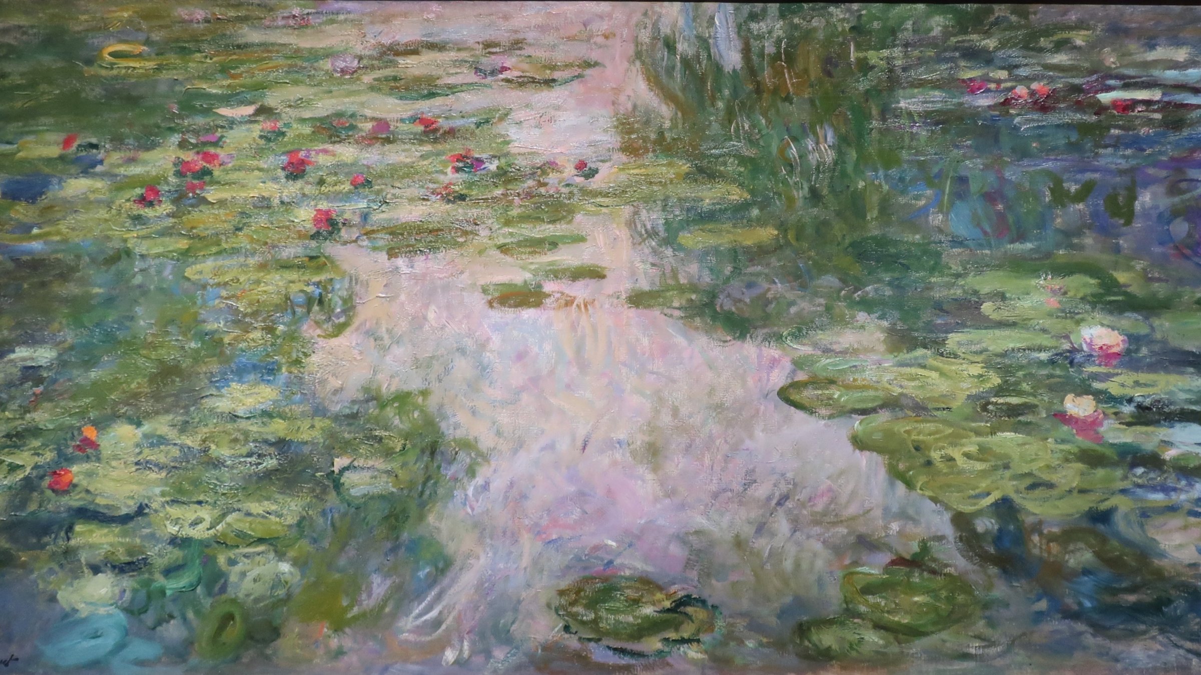 An illustration of Claude Monet's famous "Water Lilies" (1917-1919). (Shutterstock Photo)
