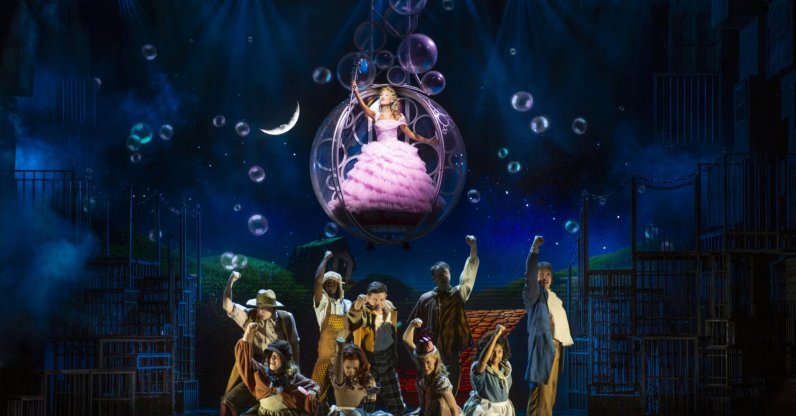A scene from the Broadway musical “Wicked,” which will be staged in Istanbul and Ankara in early 2027. (AA Photo)