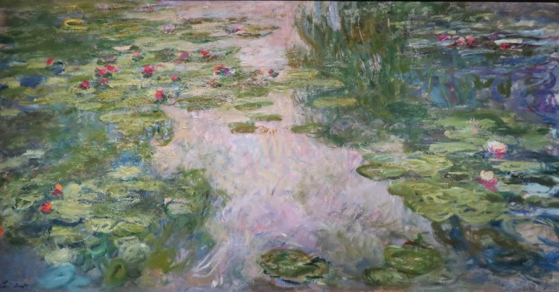 An illustration of Claude Monet's famous "Water Lilies" (1917-1919). (Shutterstock Photo)
