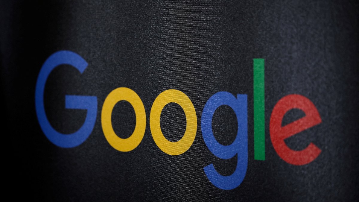 The Google logo is seen during Kering Innovation Day 2026 at the company’s headquarters in Paris, France, Jan. 22, 2026. (Reuters Photo)