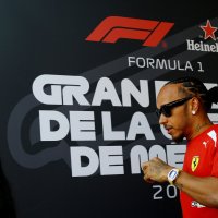 Ferrari's Lewis Hamilton ahead of the Mexico City Grand Prix at the Autodromo Hermanos Rodriguez, Mexico City, Mexico, Oct. 29, 2026. (Reuters Photo)
