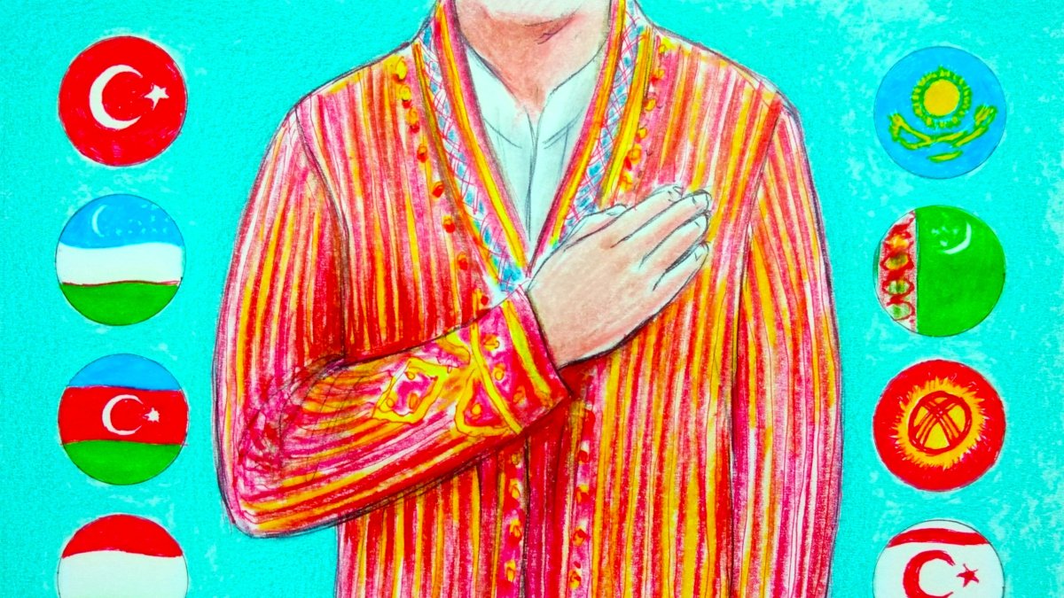 "The bonds among Turkic peoples extend far beyond shared history and linguistic affinities." (Illustration by Erhan Yalvaç)