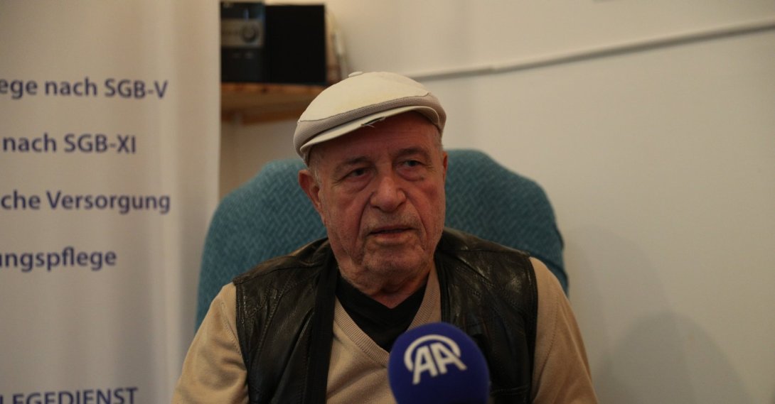 Turkish migrant Kadir Akyüz reflects on his life in Germany, Berlin, Germany, Oct. 22, 2026. (AA Photo)