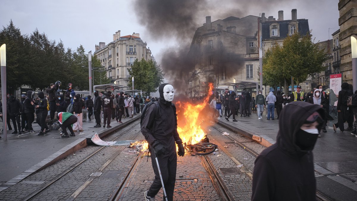 France on edge as Halloween protests threaten to reignite riots